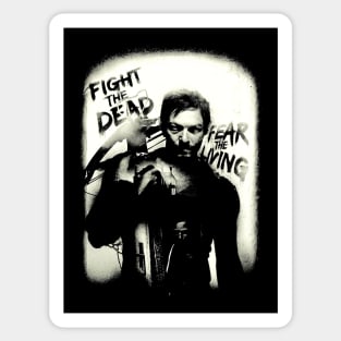 Daryl Dixon Fight The Dead Sticker